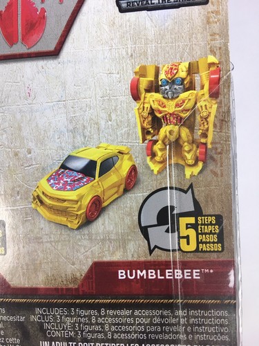 TRANSFORMERS TINY TURBO CHANGERS - THE LAST KNIGHT - PACKAGE OF THREE - NEW - Foto 11 di 11