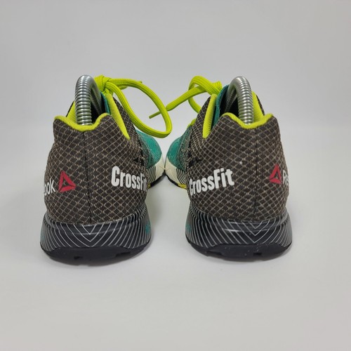 Reebok Crossfit Nano 5.0 CR5FT Women's Size 7.5 Kevlar Training Shoes Green - 第 9/11 張圖片