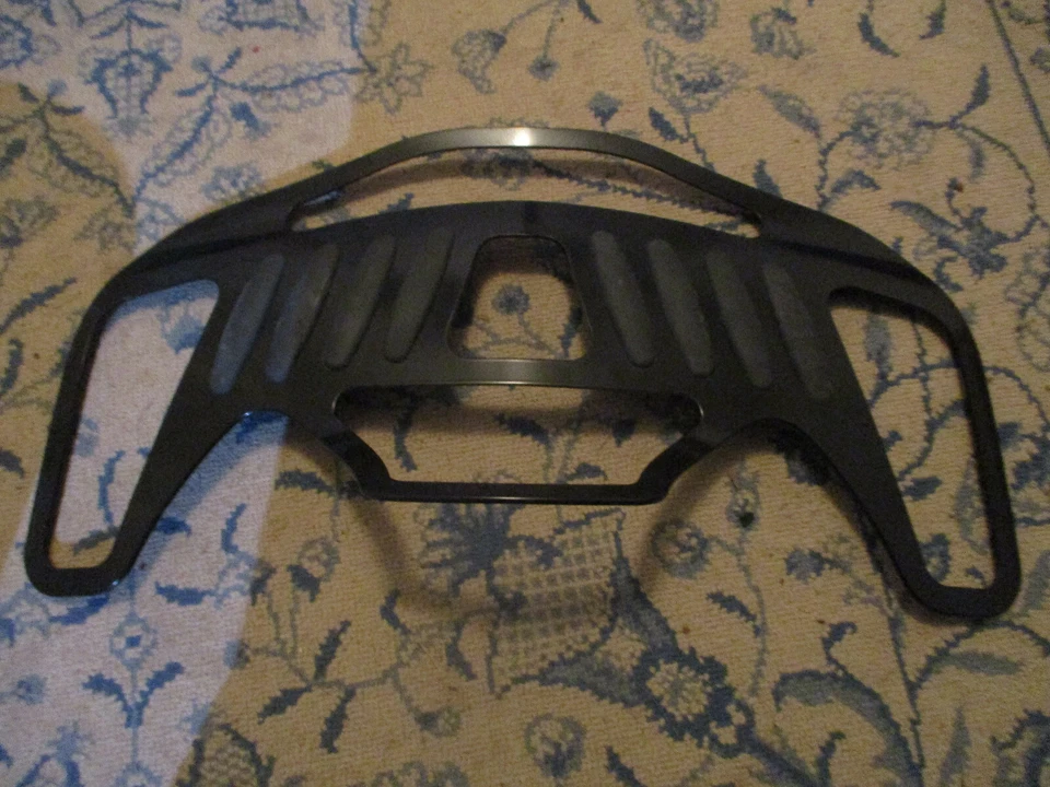 HONDA GOLDWING GL1800 TOUR TRUNK RACK BLACK SATIN POWER COAT - Image 3 of 4