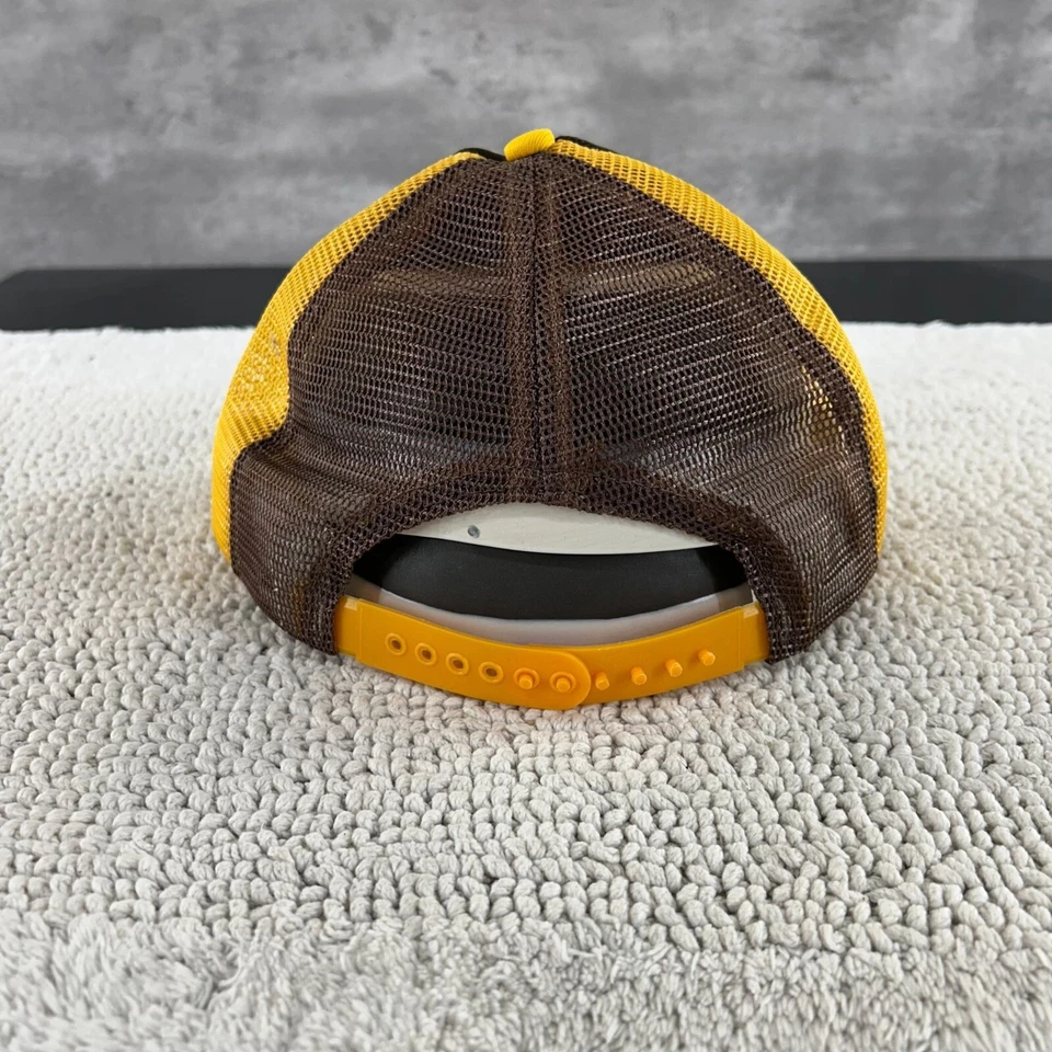 Vintage Budweiser Clydesdale Mesh Snapback Trucker Hat OSFA Patch Cap Two Tone - Image 4 of 4