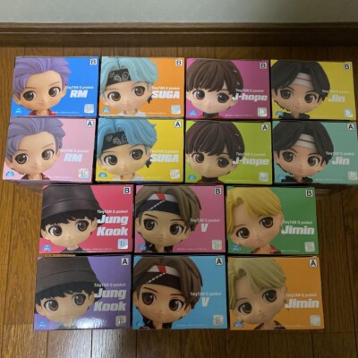 BTS Q Posket First Edition 14 Types Full Complete Set
