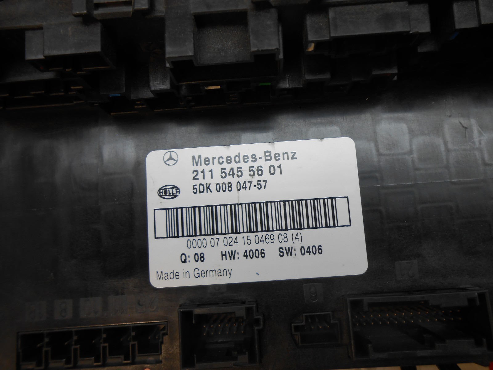02-09 mercedes eclass fusebox a2115455601 5dk008047-57 OL0500 | eBay 