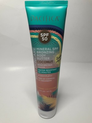 pacifica mineral spf bronzing body butter