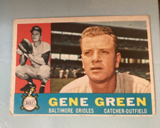 1960 Topps #269 Gene Green Baltimore Orioles