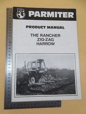 PJP Parmiter Product Manual The Rancher Zig-Zag Harrow Magazine