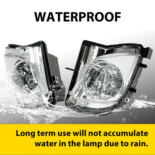For 2006-2010 2007 2008 Lexus IS250 IS350 Pair Fog Lights lamps w/Bulbs Clear - Picture 5 of 24
