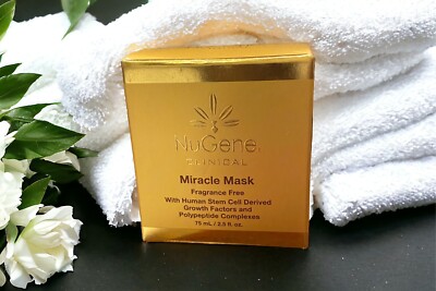 Kathy Ireland NuGene Clinical Miracle Mask - Fragrance Free 2.5 oz Disc d NOS
