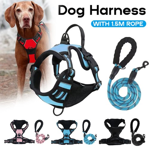 Dog Harness No Pull For Small Medium Large Dogs Anti Pull Strong And Adjustable - Picture 20 of 23