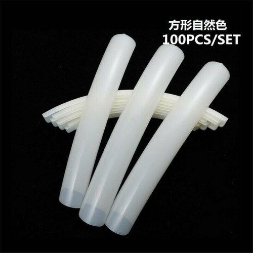 Stiletto False Nail Tips Half Cover Nails XXL Extra Long Fake Tip Salon Manicure - Picture 13 of 16