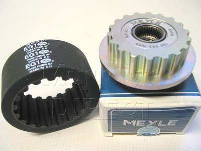 HELLA Gates OEM de Acoplamiento /& Polea del alternador de CA para VW T5 Transporter /& Touareg