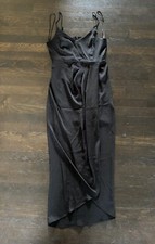 Express Women’s Dress Size Small Black Long Strap Dress
