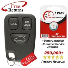 Remote Key Fob 3btn for 1998 1999 2000 2001 2002 Volvo V70