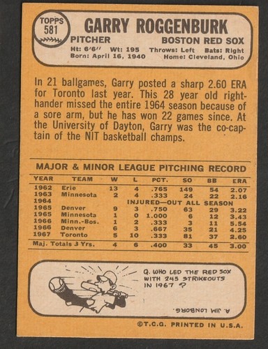 1968 Topps Baseball Cards Scegli una carta a scelta 295-660 EX X-MT 1/25 Set Break - Foto 466 di 490