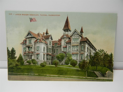 Vintage c 1910 Annie Wright Seminary Tacoma Wash. Postkarte - P17 - Bild 1 von 3