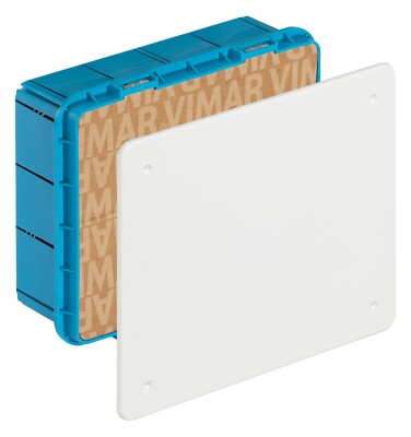 VIMAR V70006 Unterputz-Abzweigdose 195x154x70mm Grau PVC, 1-teilig