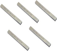 5 Pc M42 1/4'' X 1/4'' X 2-1/2'' Cobalt Steel Square Tool Bit Lathe Fly Cutter M