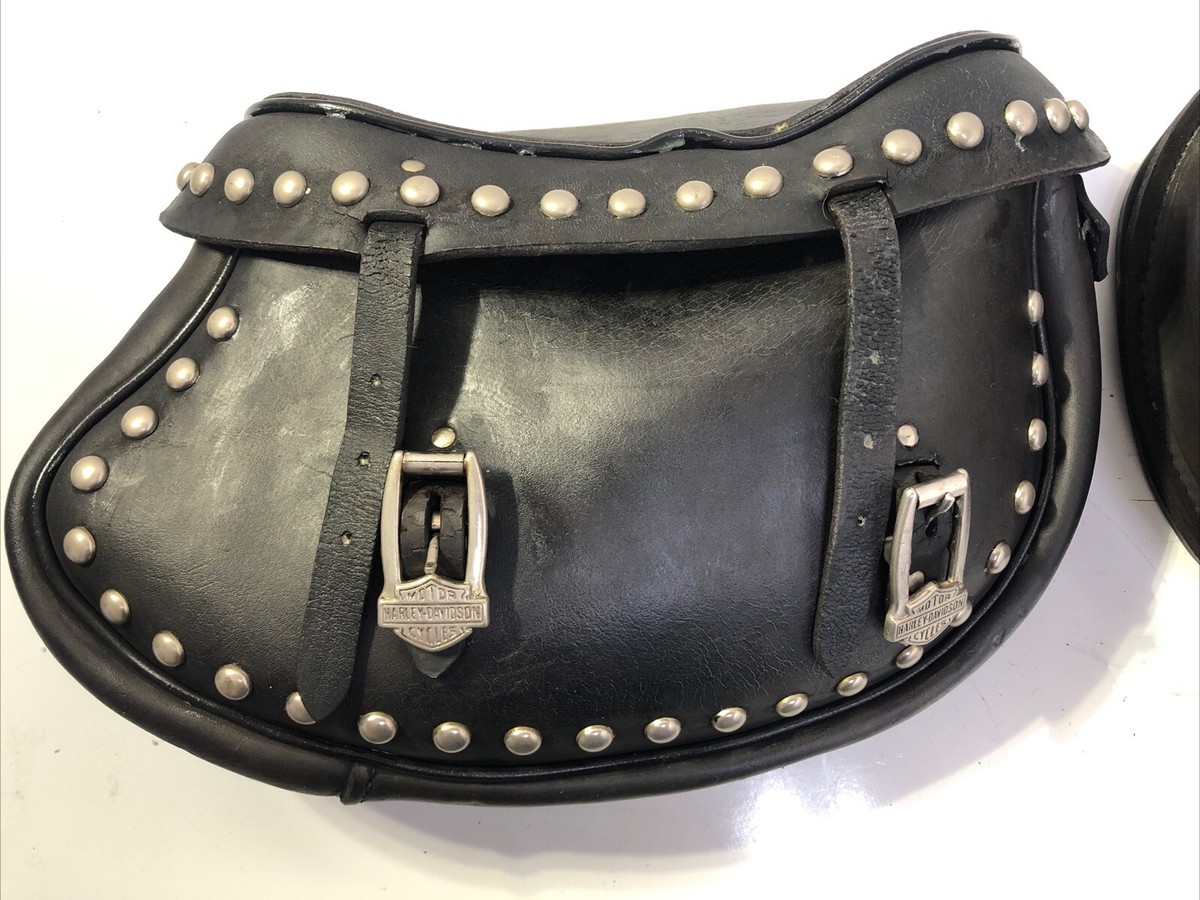 OEM HARLEY-DAVIDSON 84-99 EVO SOFTAIL FATBOY FLSTN HARNESS LEATHER