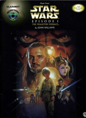 Music From Star Wars 1 Phantom  Menace  Instrumental  Folio  Clarinet