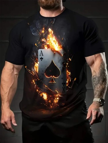 Printed Short Sleeves - Picture 7 of 7