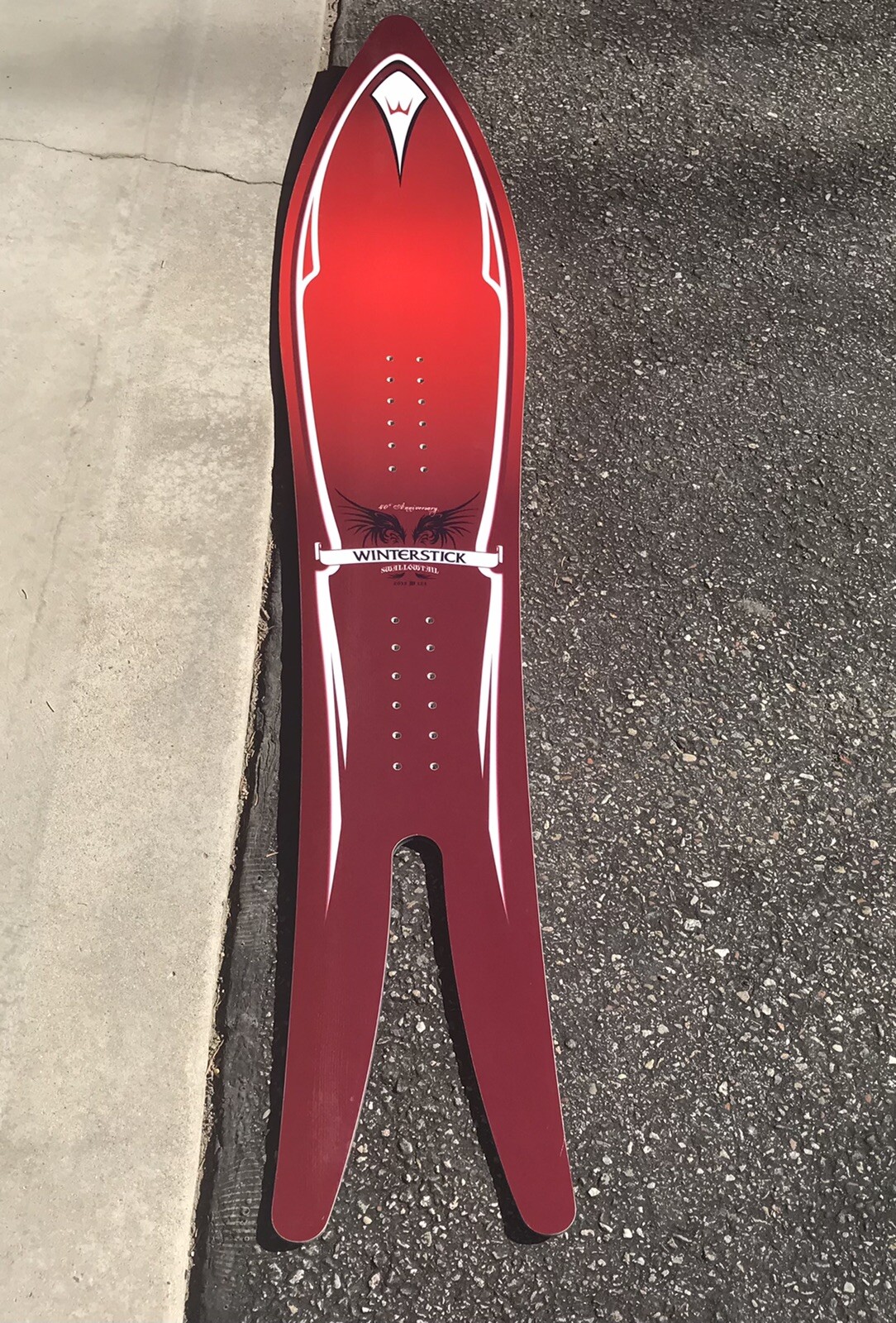 2012 40th Anniversary Winterstick Swallowtail Snowboard New eBay