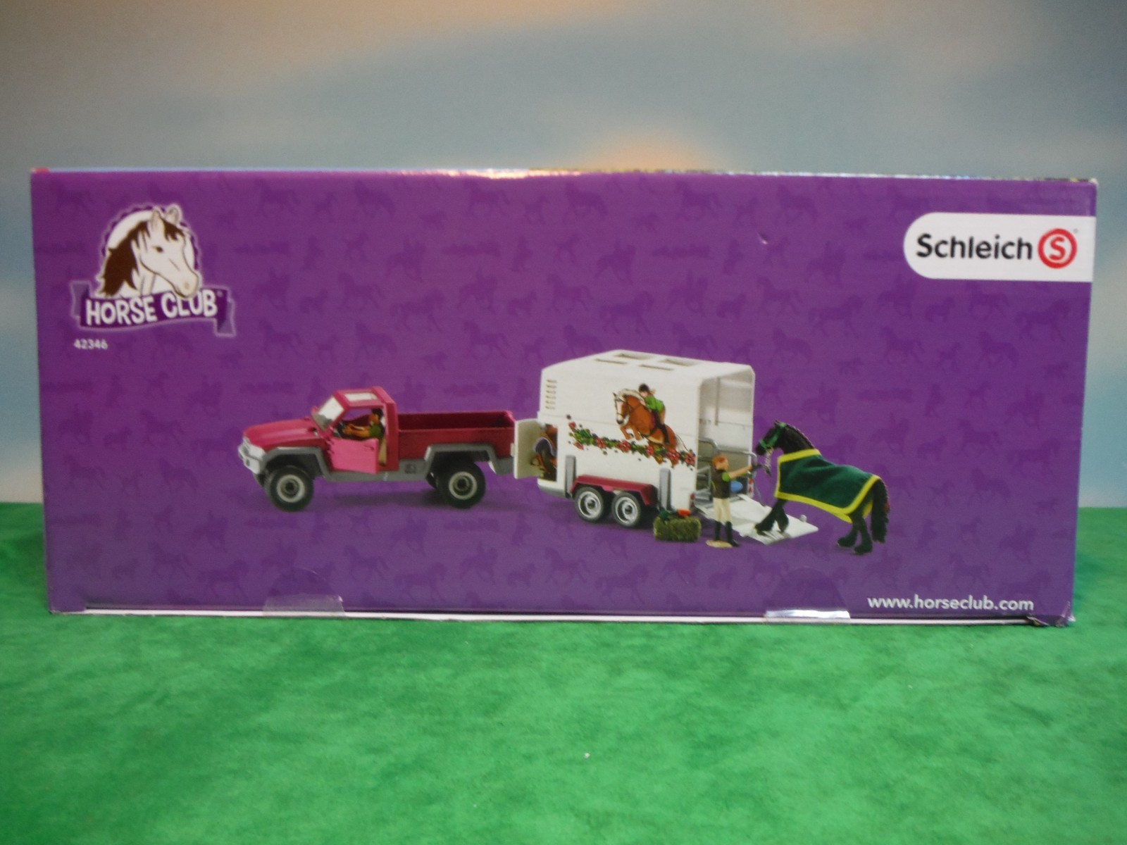 schleich horse pick up truck