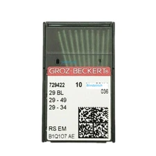 1 Box LWX6T 29BL Size #14 Portable Blindstitch Groz-Beckert