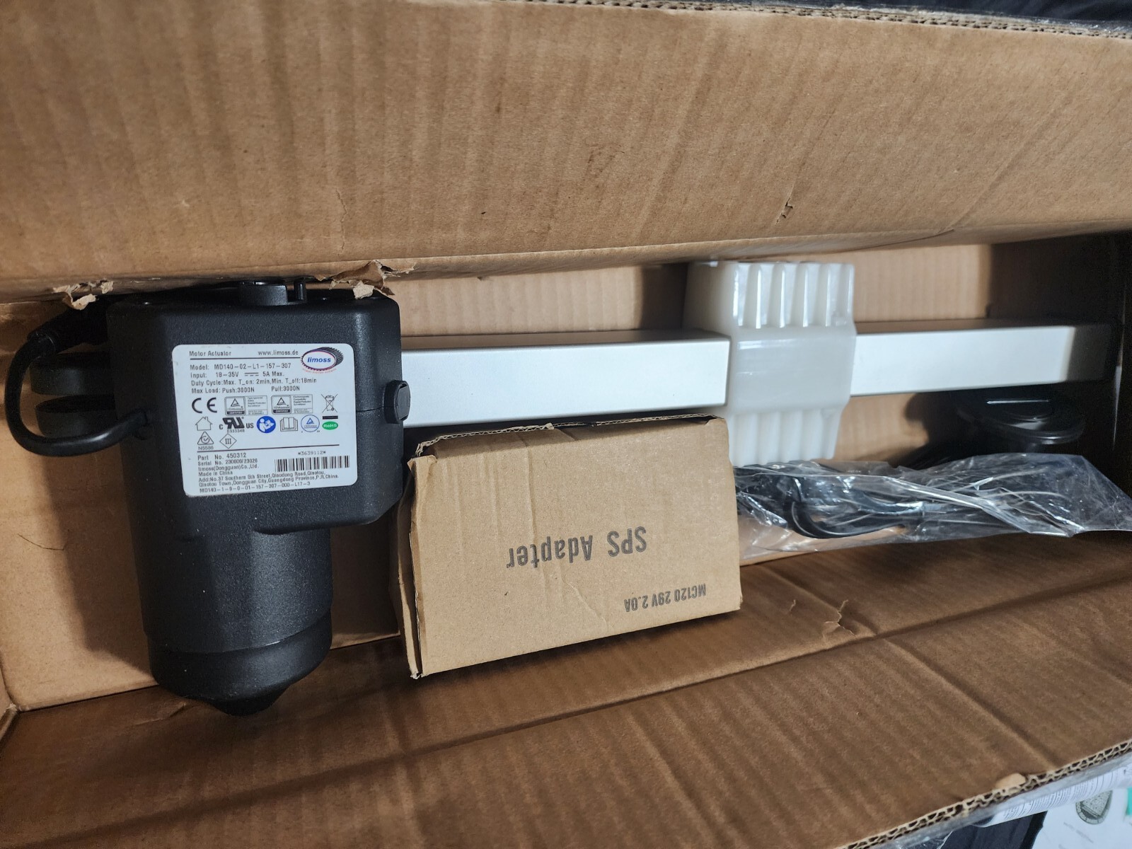 Limoss Motor Actuator 450312 MD14002L1157307 Kit for Recliner Lift