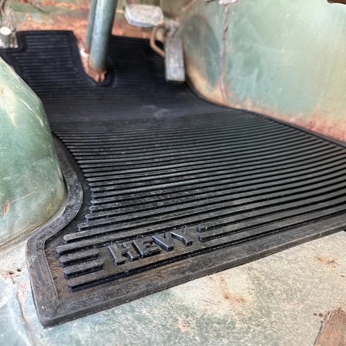 NEW 1968-74 Ford Van HEVY Rubber Van Front Floor Mats PAIR Econoline Club Wagon - Picture 5 of 8