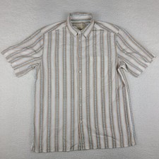 Territory Ahead Dress Shirt Mens Large Multi Color Aztec Hawaiian Button Up