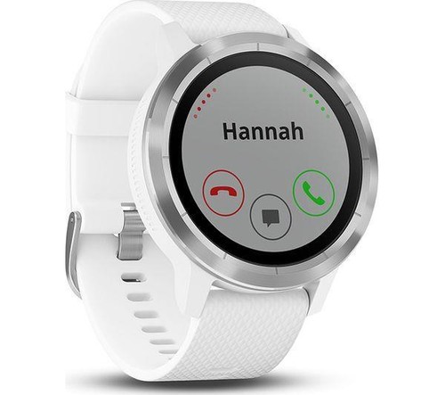 Garmin Vivoactive 3 HR GPS-Multisport-Smartwatch weiß - Bild 4 von 8