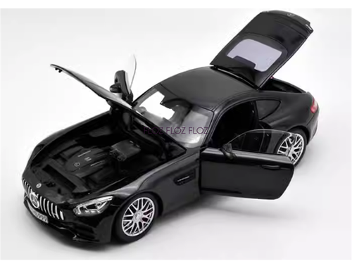 for NOREV for Mercedes for Benz for GTS for AMG 2018 black 1:18 Car Pre-built - Picture 3 of 8
