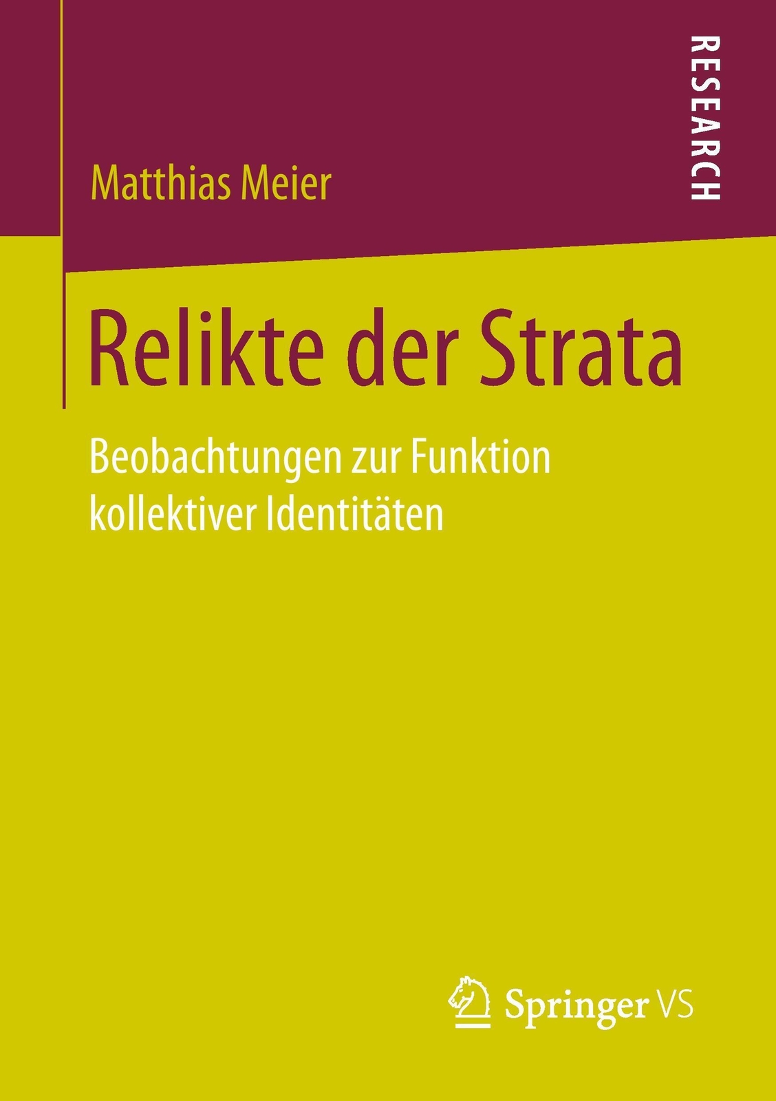 Thumbnail - Matthias Meier | Relikte Der Strata | Taschenbuch | Deutsch (2015) |
