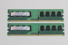 HYNIX HYMP112U64CP8-S6 AB-C 1GB 240 PIN DIMM QTY 2 1RX8 PC2-6400U-66-12