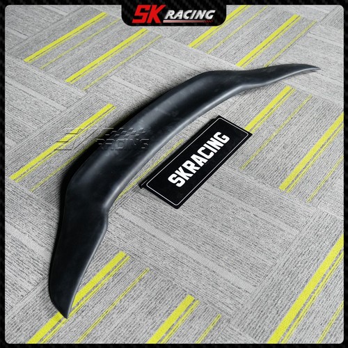 Fits 2014-2015 Kia Optima Carbon Fiber/Black Rear Trunk Duckbill Spoiler Wing - Picture 9 of 46
