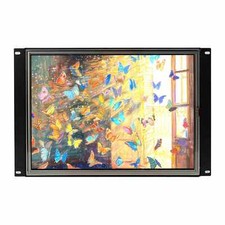 15in Resistive Touch LCD Monitor 1024x768 HD DVI VGA Board Metal Bracket