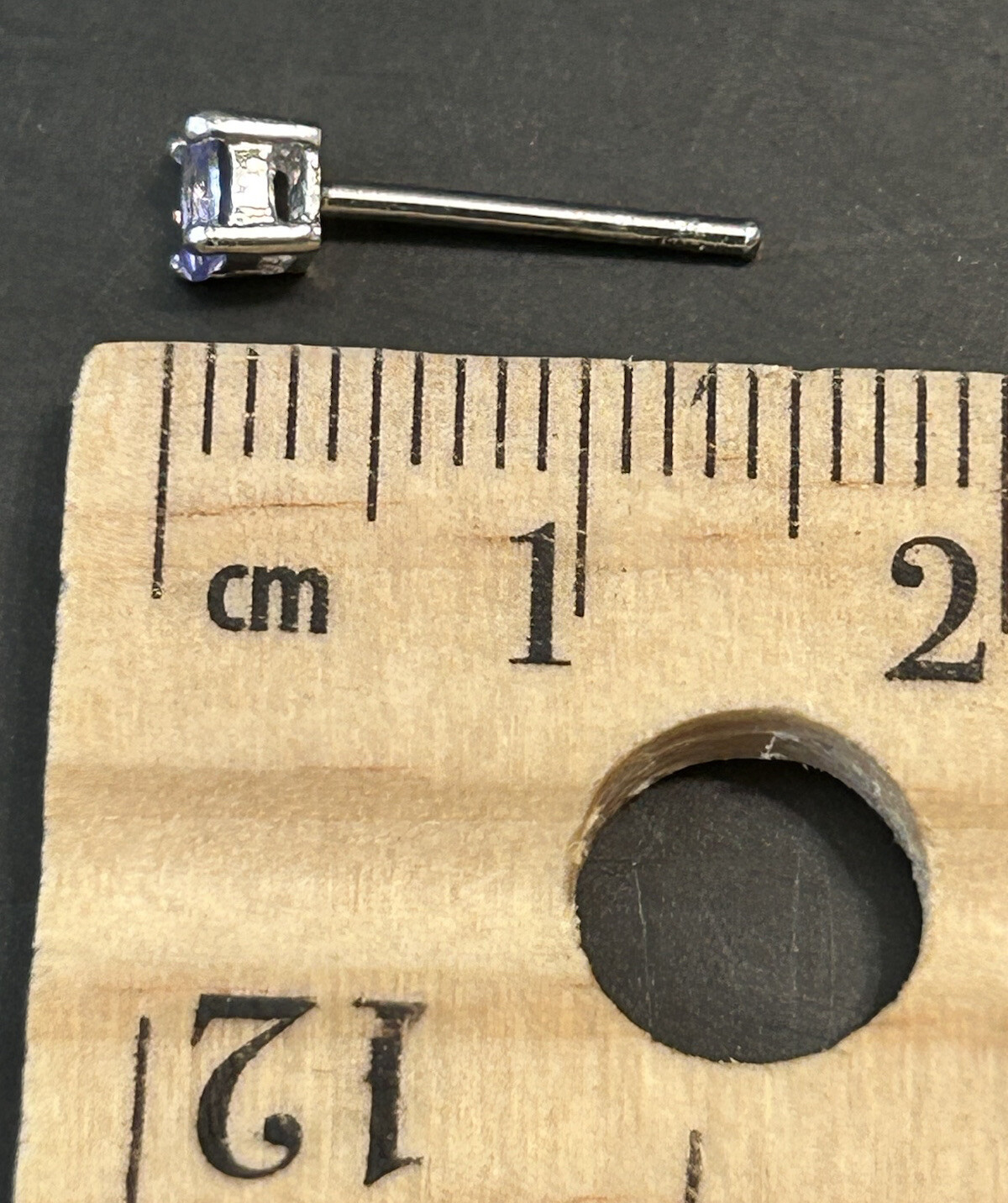 925 Solid Sterling Silver Rectangle Cubic Zirconi… - image 9