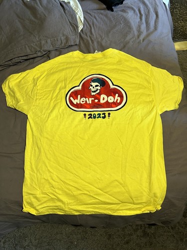 2x grateful dead & Co tour shirt ROSE WEIRDOH 2023 Wolf Brothers Bob Weir Weirdo - Picture 8 of 17