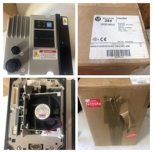 284G ALLEN BRADLEY ARMORSTART STEUERMODUL 284G-FVD2P3D-N-RG-CBG-DB1-EMI 32220 - Bild 4 von 10