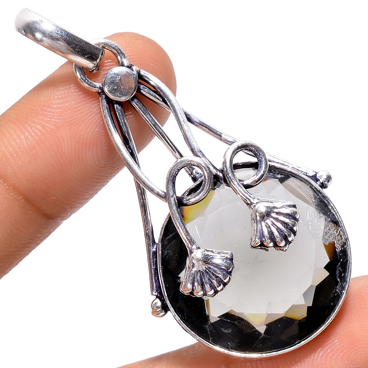 Smoky Quartz Gemstone Fashion Jewelry 925 Sterling Silver