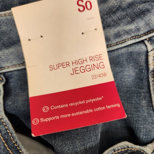 SO Super High Rise Jegging Damen Größe 22/40W - Bild 4 von 8