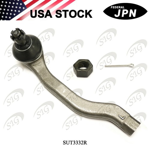 For 1992-2000 Honda Civic Front Left & Right Outer Tie Rods ES3331R ES3332R 2PC - Picture 8 of 9