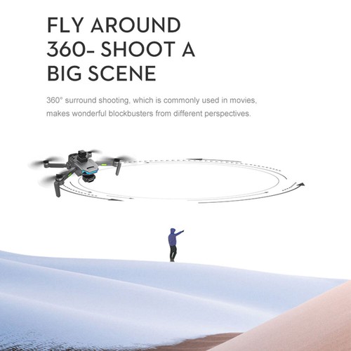 GPS Drone 3-axis Gimbal 5G 8K Dual Camera WiFi Follow Radar Obstacle Avoidance - Picture 12 of 12