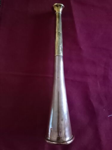 Victorian Copper & Brass Hunting Horn stamped G. Parker & Sons Ltd Makers London - 第 1/4 張圖片