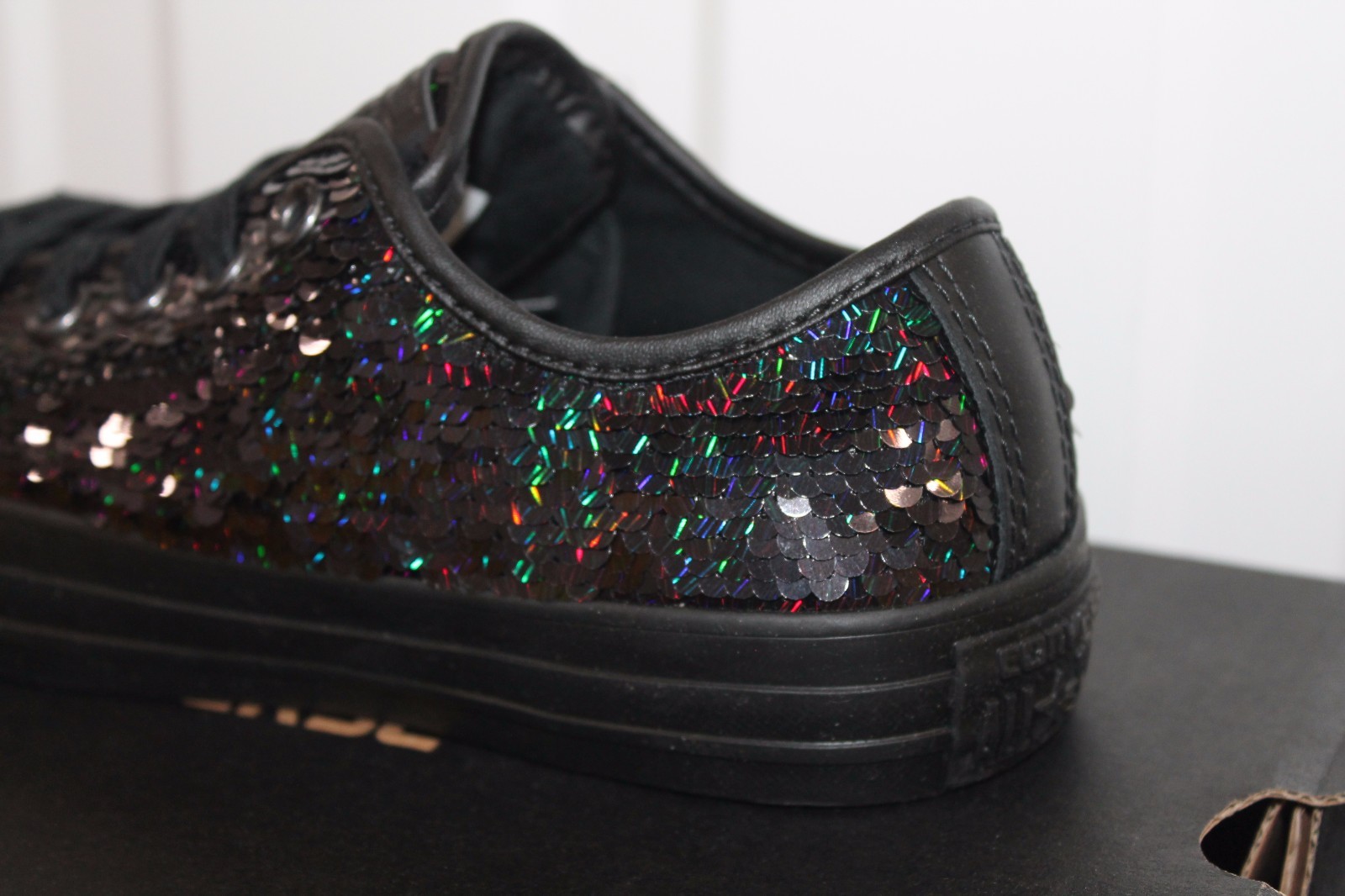 Mujeres, S Niña, S Converse CT CT CT All Star Lentejuelas Fiesta Negro Nuevo Y En Caja 15 7441a4 Mujeres, S Niña, S Converse CT CT CT All Star Lentejuelas Fiesta Negro Nuevo Y En Caja 15 7441a4