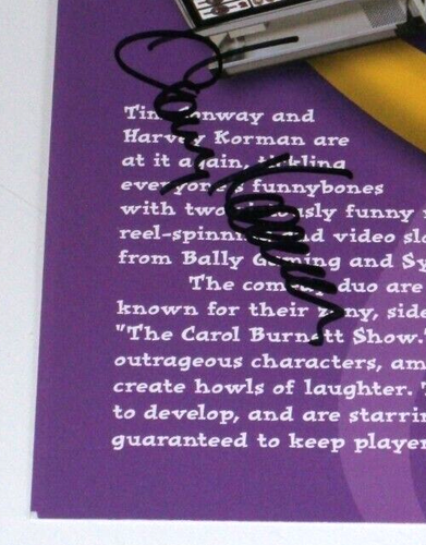 Harvey Korman AND Tim Conway SIGNED Bally Las Vegas Casino Slot Machine Advert - Picture 4 of 8