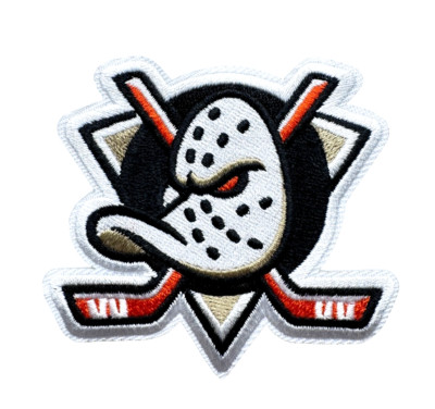 Anaheim Ducks Team NHL Logo Ice Hockey   zum Aufbügeln Aufnäher Patch USA