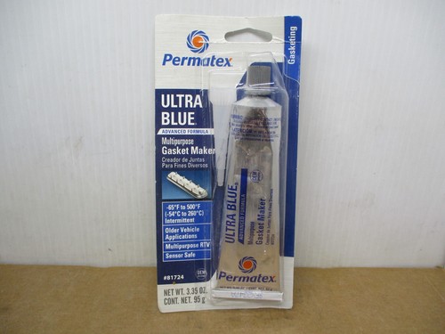 Permatex 81724 3.35 Oz Ultra Blue RTV Silicone Gasket Maker