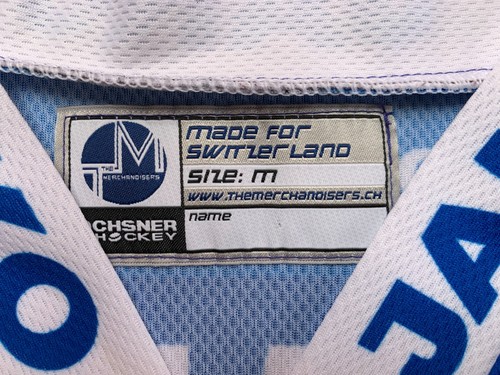 EHC KLOTEN Schweiz Eishockey Trikot Switzerland Ice Hockey Jersey Shirt Gr. M - Bild 3 von 14