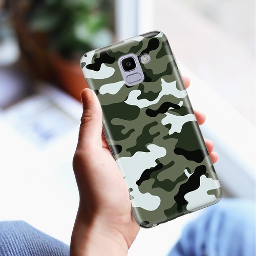 CAMO CAMOUFLAGE 4 ARMY PHONE CASE COVER FOR SAMSUNG A3 A5 A6 A7 A8 J3 J5 J6 J7 - Photo 3 sur 7