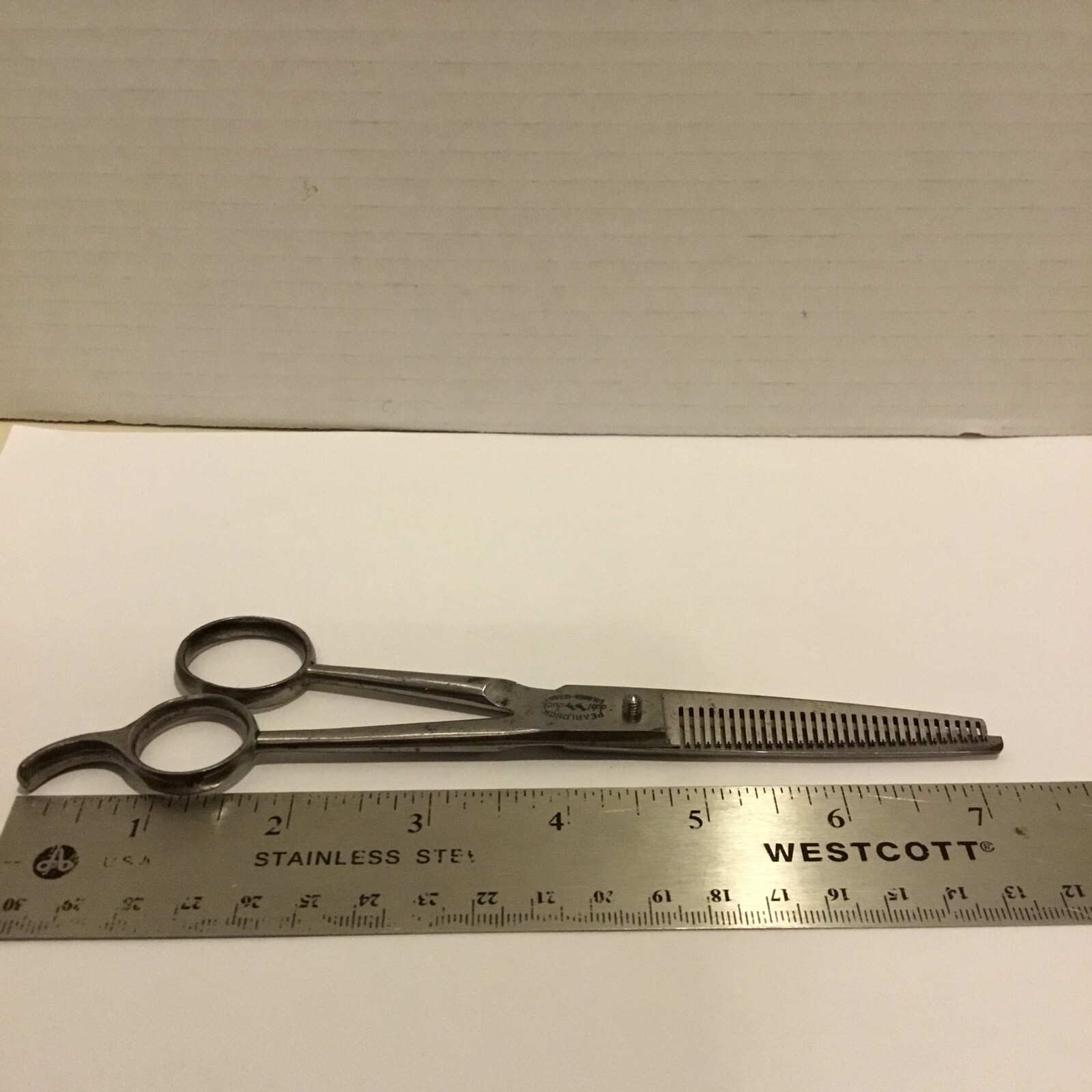 VTG Pearl Duck Dubl Duck Skipper Hair Thinning Shears-Germany-Free Shipping